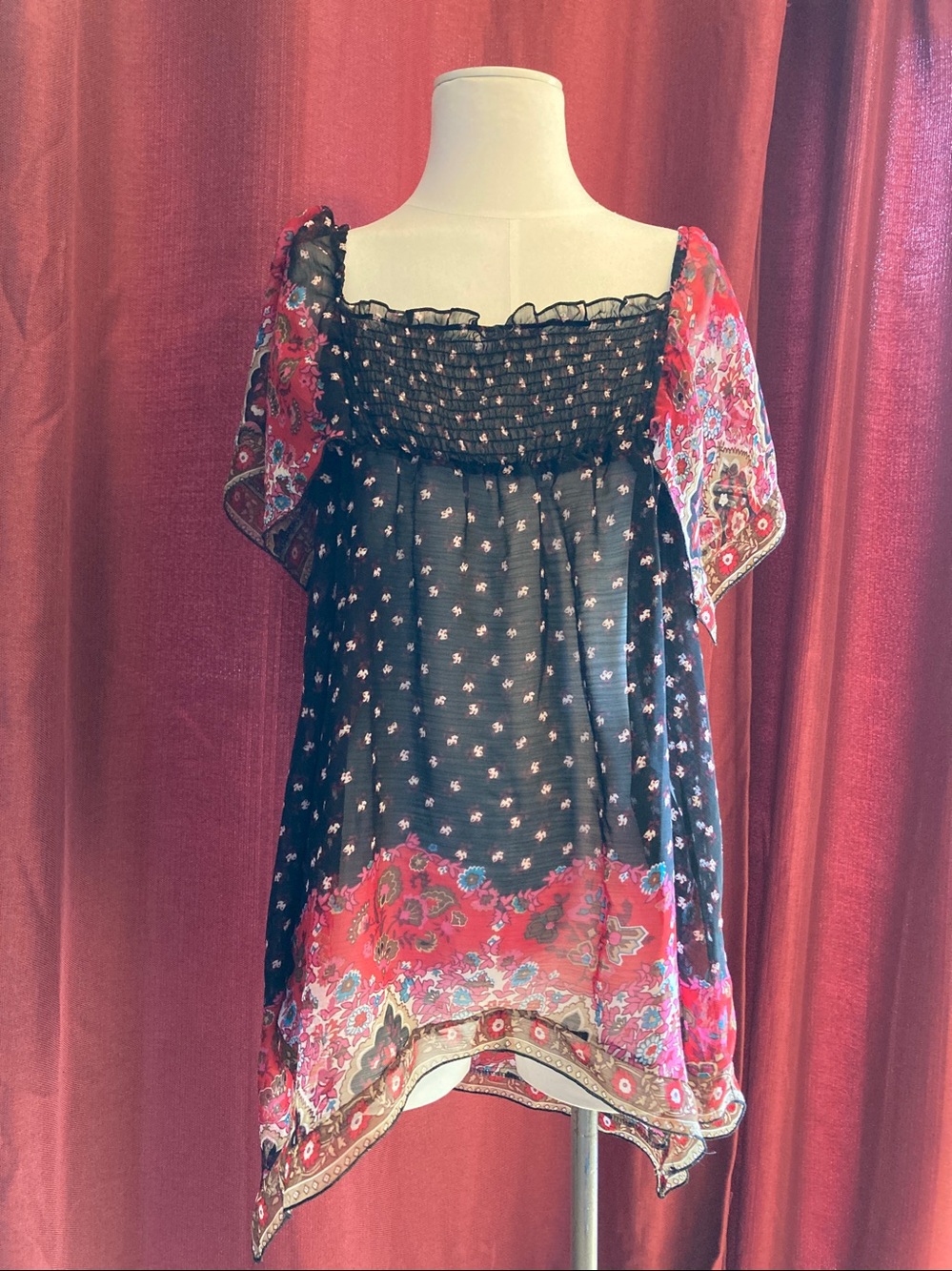 Pinky blouse, size large